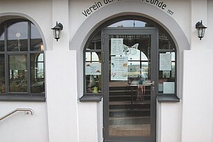 Eingangsbereich der Gaststätte - Foto: Ute Maria Meiser Eingangsbereich der Gaststätte - Foto: Ute Maria Meiser